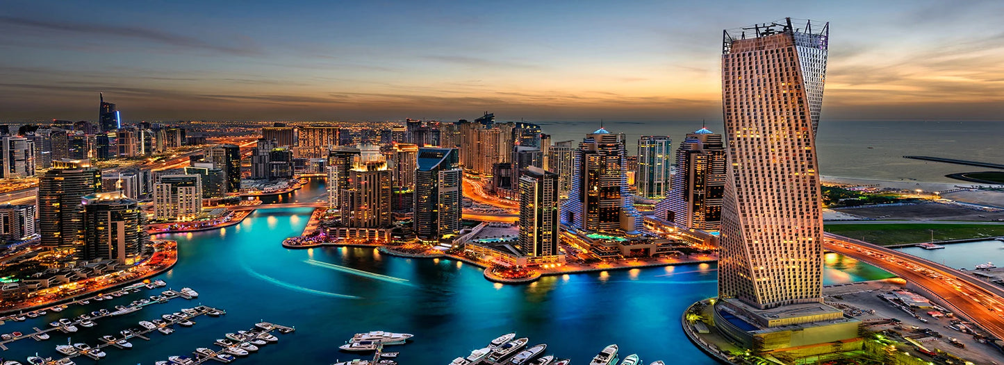 Landscape Posters and Prints Wall Art Canvas Painting City Night Scene Decorative Pictures