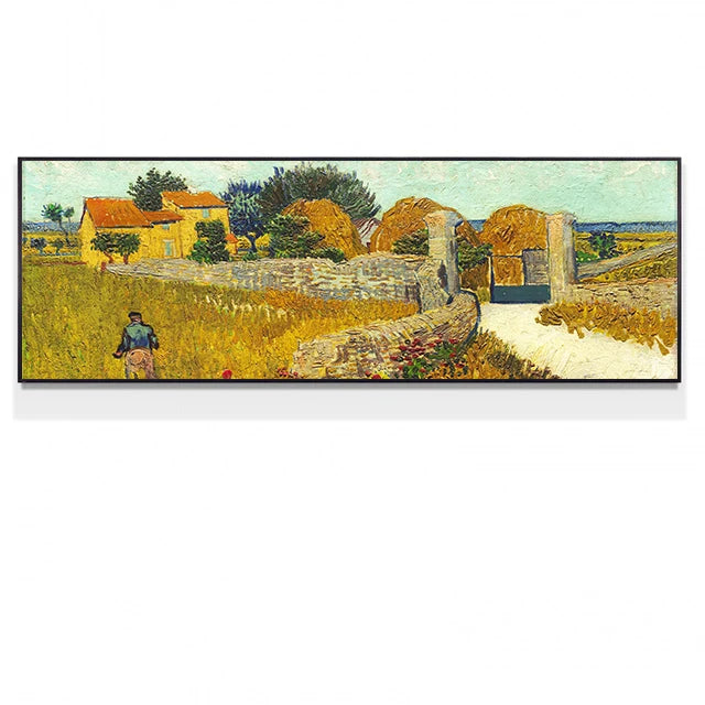 Van Gogh Cafe Terrace at Night Canvas Wall Art Print
