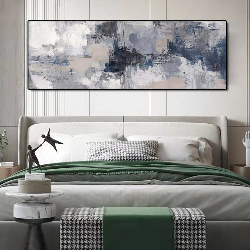 Modern Abstract Pattern Canvas Print – Wall Decor for Living Room & Home