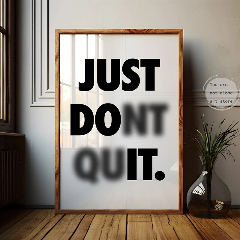 Minimalist Motivational Quotes Inspirational Discipline Art Poster Canvas Painting Wall Prints Picture Room Home Office Decor