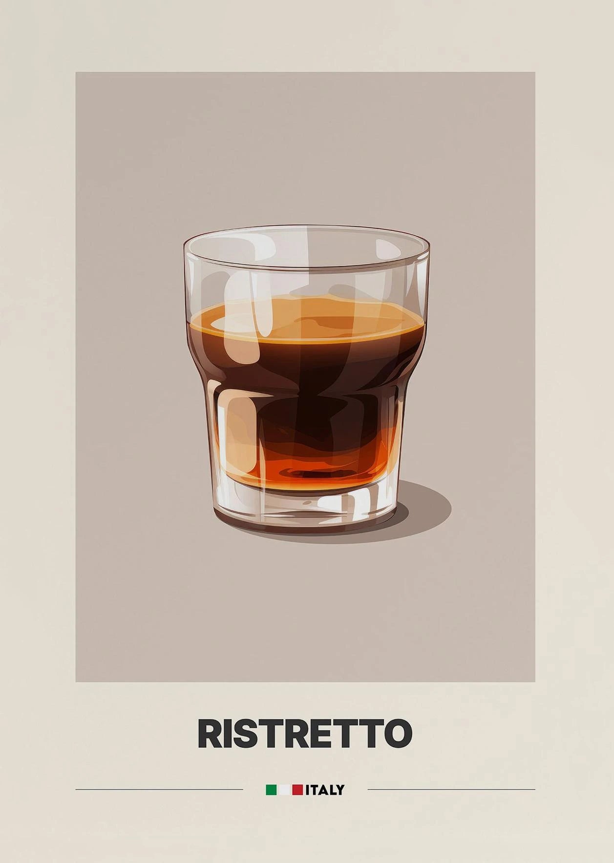 Minimalist Coffee Art Prints – Retro Latte & Mocha Canvas Wall Decor