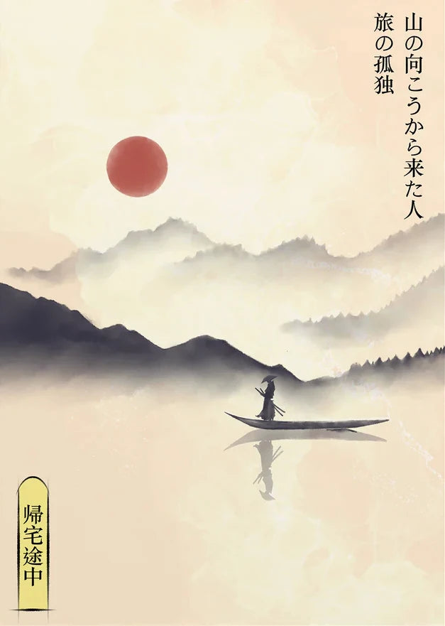 Japan Mount Fuji Cherry Blossoms Canvas Print – Takahashi Yuming Yamanaka Art