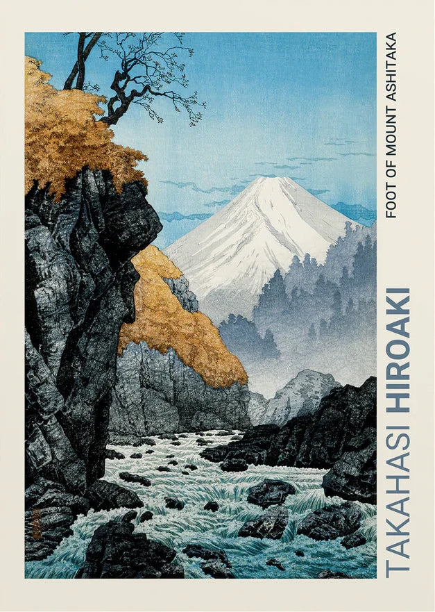 Japan Mount Fuji Cherry Blossoms Canvas Print – Takahashi Yuming Yamanaka Art