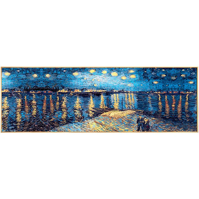Van Gogh Cafe Terrace at Night Canvas Wall Art Print