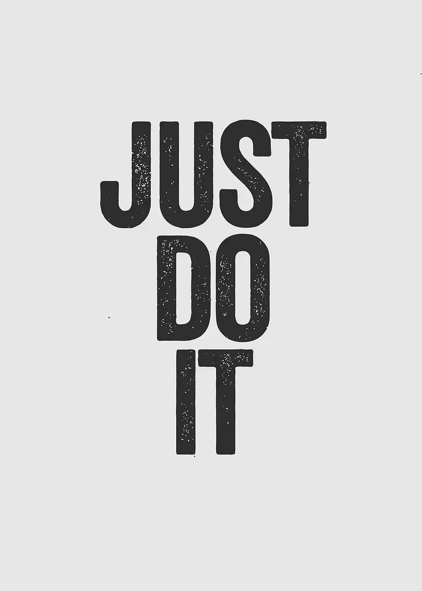 Motivational Quote Art Posters Just Do It Success Canvas Painting Print Wall Art Picture Office Living Room Home Decor Cuadros