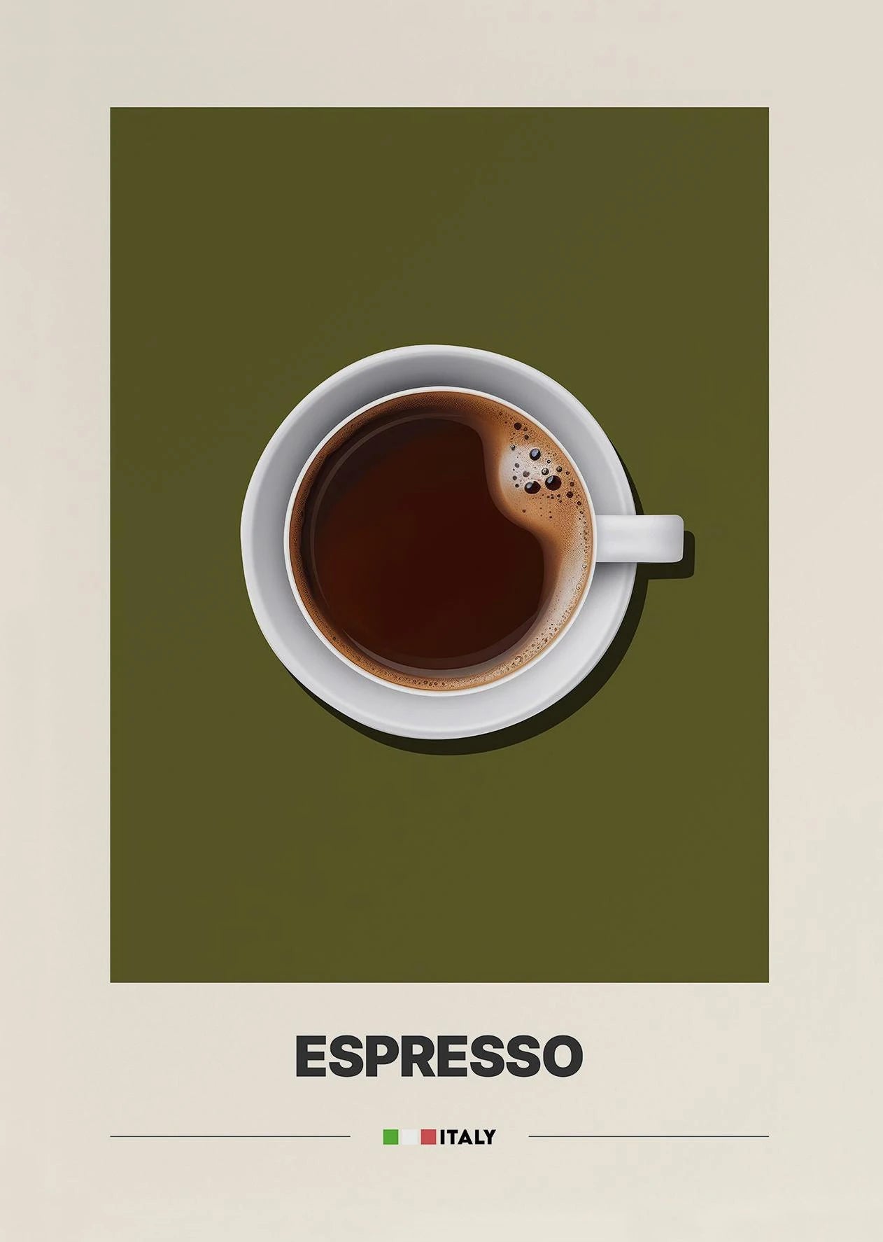 Minimalist Coffee Art Prints – Retro Latte & Mocha Canvas Wall Decor