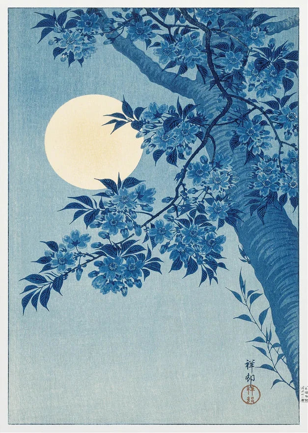 Japan Mount Fuji Cherry Blossoms Canvas Print – Takahashi Yuming Yamanaka Art